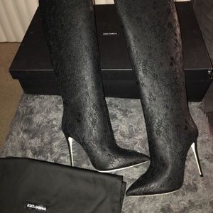 Dolce&Gabbana Knee High Boots